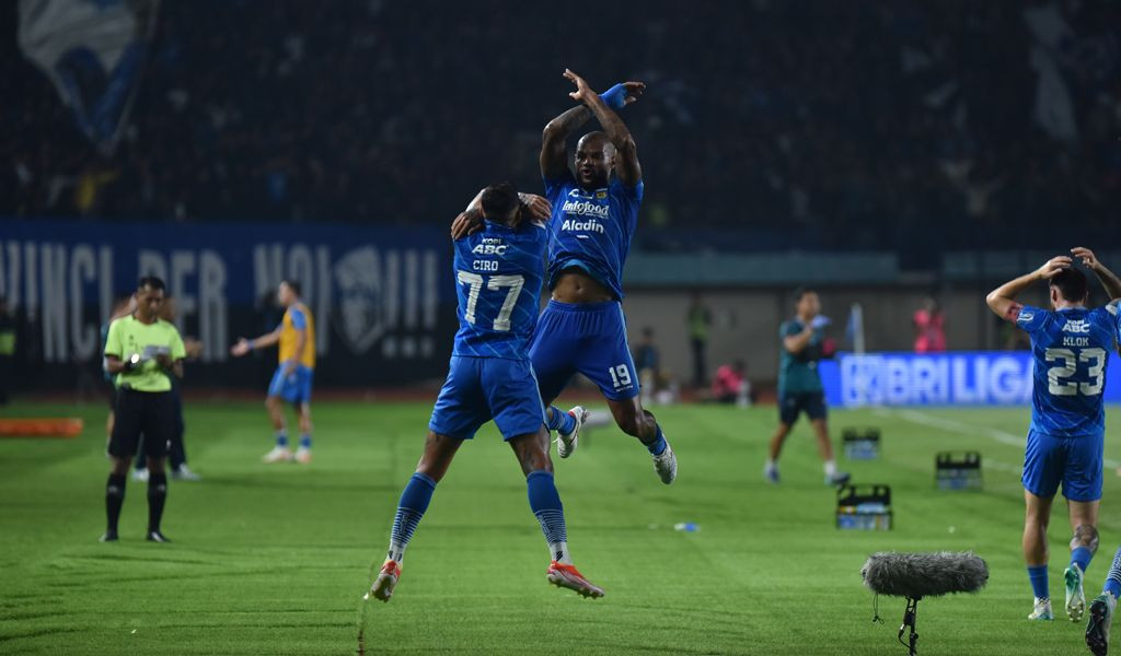 David da Silva bersama Ciro Alves menjadi dua pemain andalan Persib Bandung. Foto: Persib