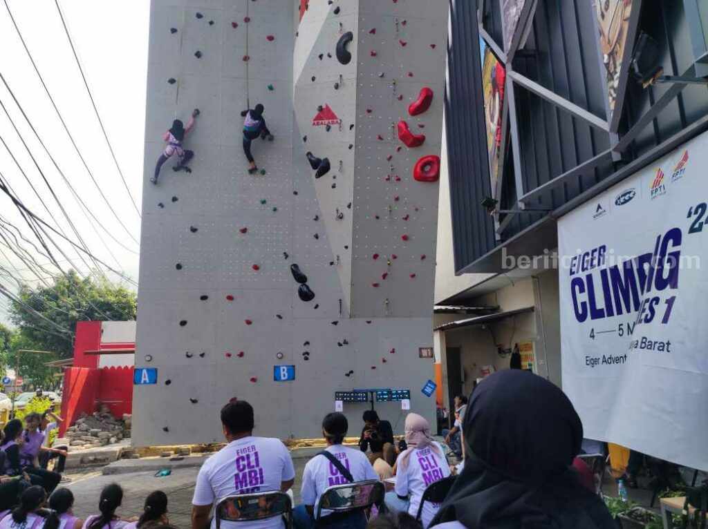 Eiger Gelar Kompetisi Panjat Tebing untuk Anak di Empat Kota Foto Berita Jatim
