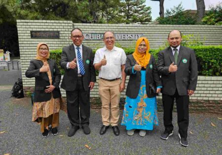 Unisma Gaet Chiba University Tokyo Belajar Remote Sensing