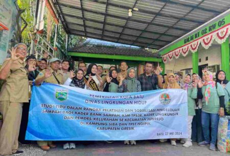 DLH Kota Batu Adopsi Pengelolaan Sampah Kampung SIBA Gresik