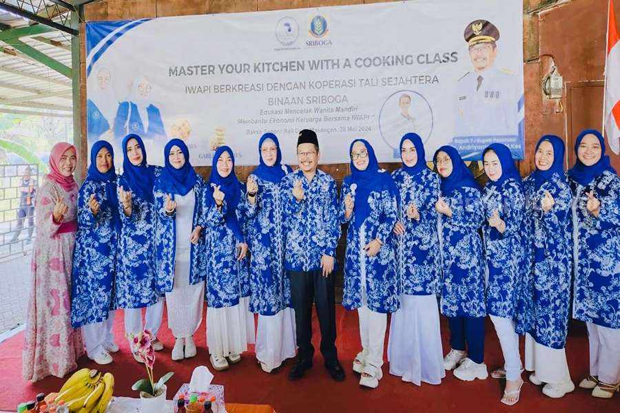 Ikatan Wanita Pengusaha Indonesia (IWAPI) Kabupaten Pasuruan gelar kegiatan cooking class.