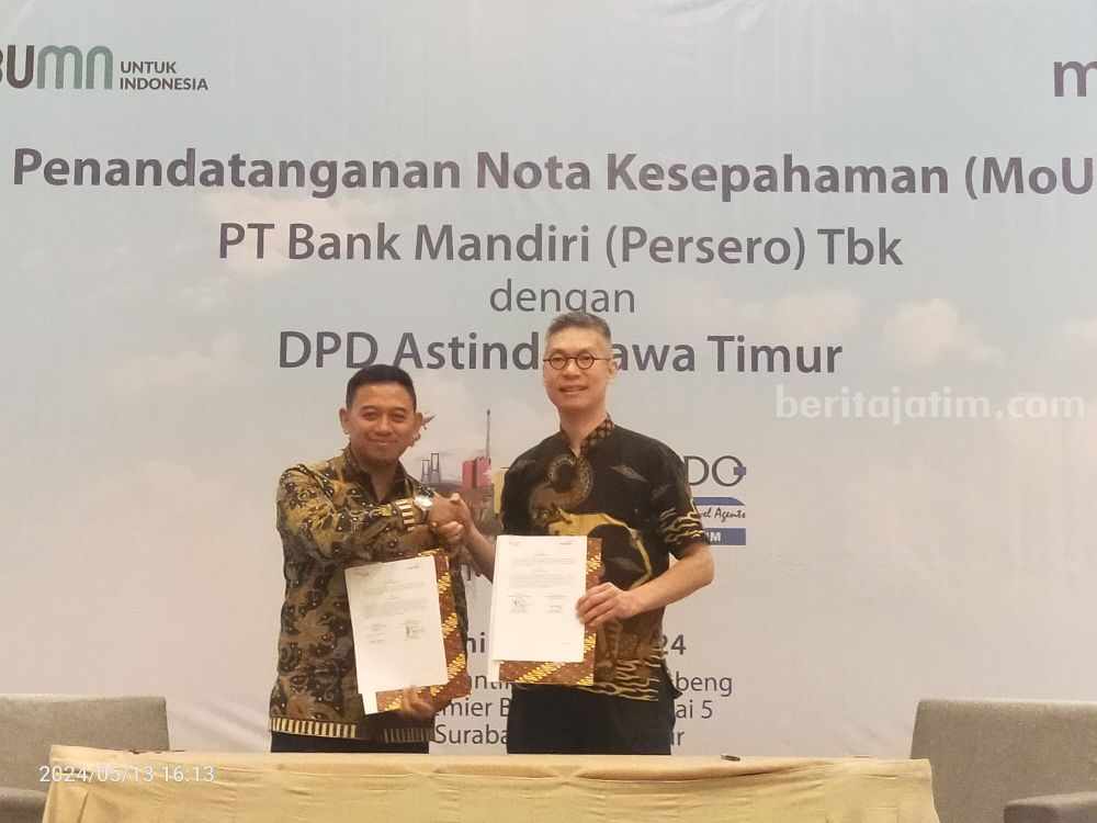 Bank Mandiri dan ASTINDO Jatim Jalin Kerja Sama Dukung Industri Pariwisata dengan Promo Menarik Foto Berita Jatim