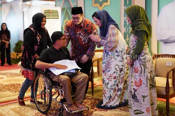 Halal Bihalal, Mas Dhito Didoakan Warga Bisa Lanjutkan Pembangunan di Kabupaten Kediri Foto Berita Jatim