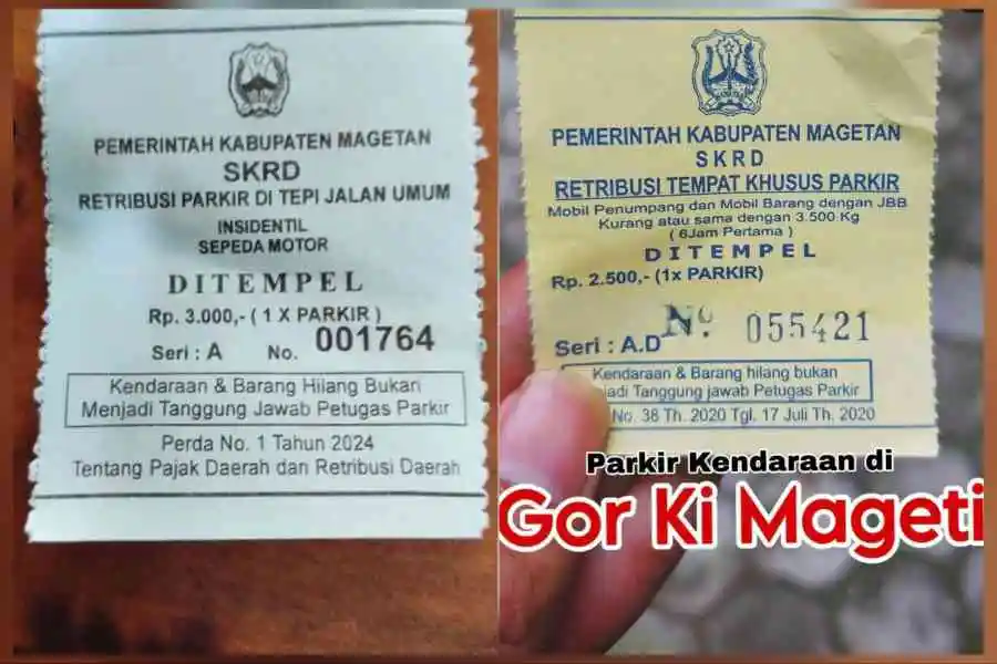 Geger Parkir Depan GOR Ki Mageti Magetan Rp10 Ribu, Jukir Kena Sanksi? Foto Berita Jatim