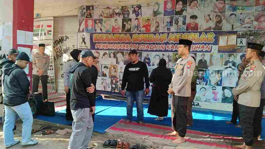 Polres Malang Komitmen Bantu Keluarga Korban Tragedi Kanjuruhan Sampai Tuntas Foto Berita Jatim