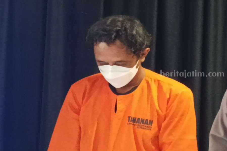 IM saat dirilis di kantor Satlantas Polrestabes Surabaya.