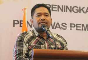 Ketua Bawaslu Pamekasan, Sukma Umbara Tirta Firdaus.