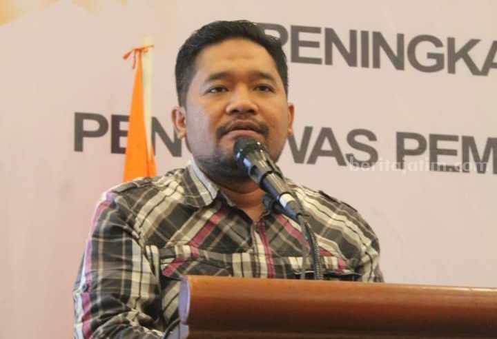 Ketua Bawaslu Pamekasan, Sukma Umbara Tirta Firdaus.