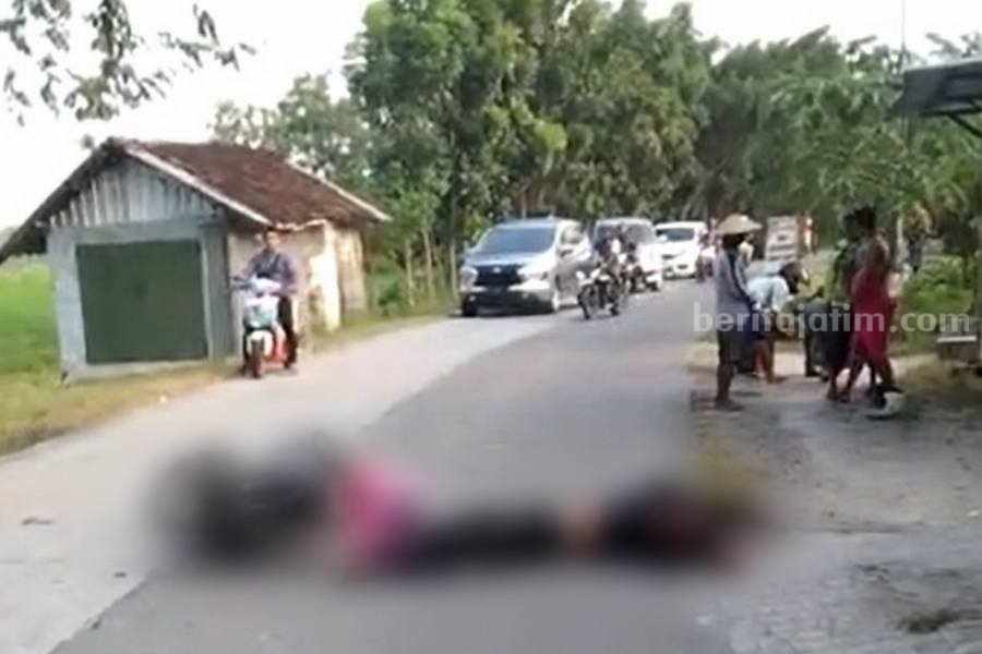 Kecelakaan Maut di Jalan Pohwates-Kedungadem, Pelajar Tewas di Tempat Foto Berita Jatim