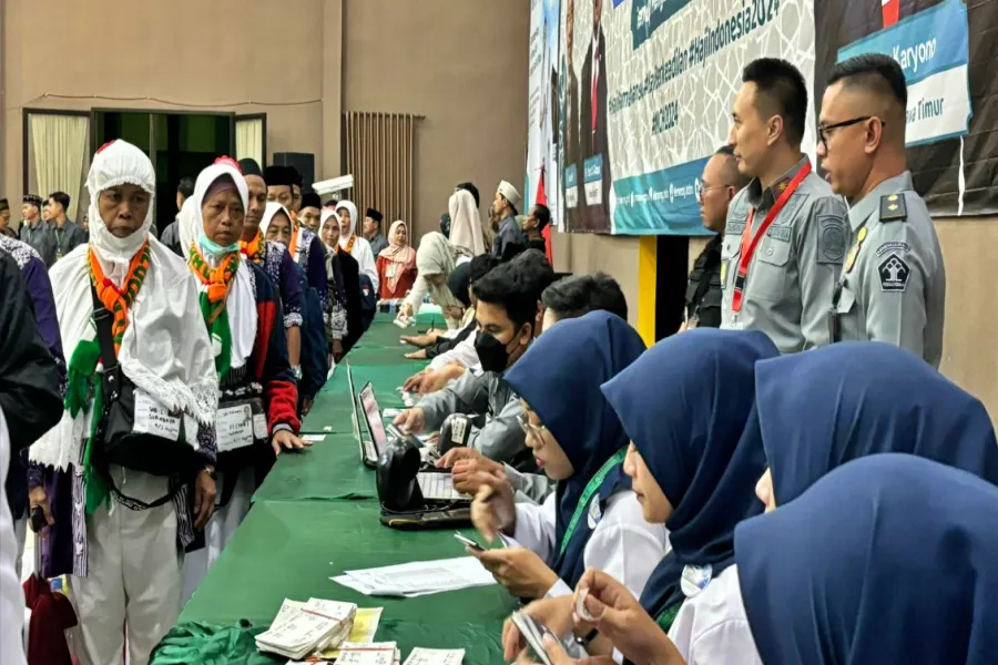 Imigrasi Surabaya Sukses Fasilitasi Pemeriksaan Haji 1445 H/2024 M dengan Makkah Route Foto Berita Jatim