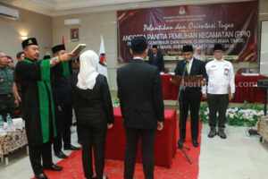 Pelantikan PPK Sumenep, 1 Orang Ikuti via Zoom Foto Berita Jatim