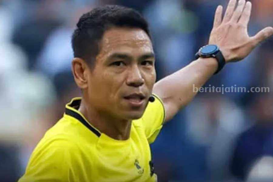 Sivakorn Pu-udom Kembali Jadi Wasit VAR di Laga Indonesia VS Irak, Warganet: Innalillahi Foto Berita Jatim