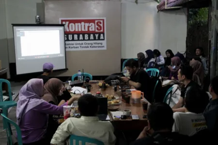 Elemen Masyarakat Sipil Surabaya: Proses RUU Penyiaran Salah foto beritajatim