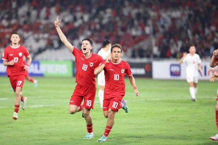 Segini Harga Tiket Uji Coba Timnas Indonesia Vs Tanzania, Mahal? Selebrasi Egy Maulana Vikri penyerang Timnas Indonesia, usai mencetak gol ke gawang Vietnam. (Foto: PSSI)