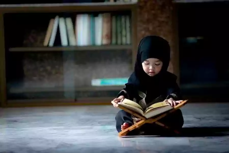 Ilustrasi anak perempuan.