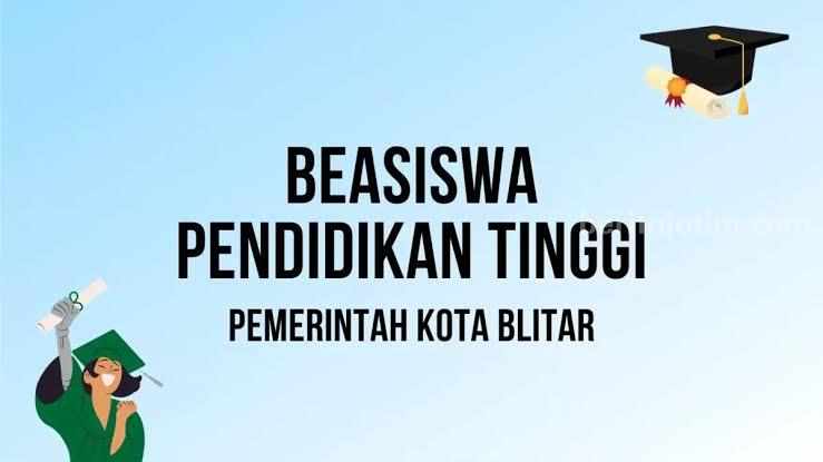 Beasiswa pendidikan tinggi Kota Blitar