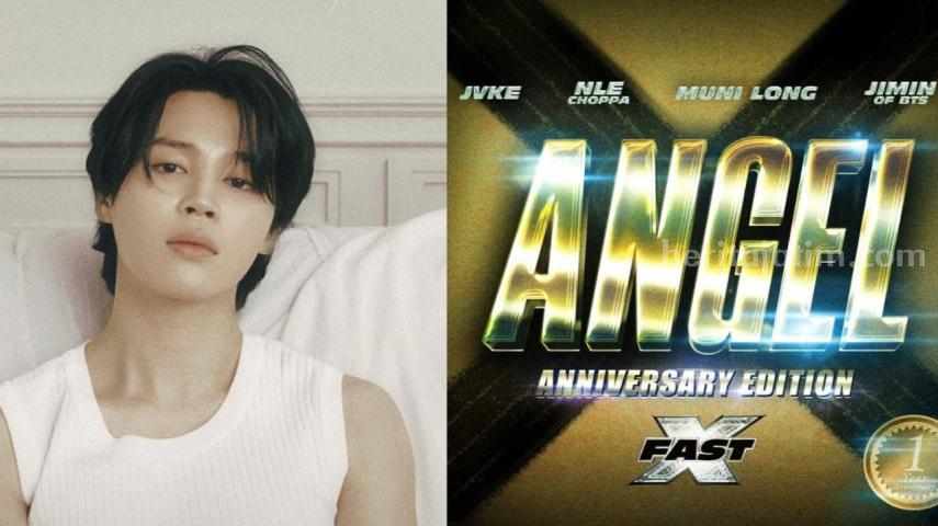 Jimin BTS, Muncul dengan Kejutan Lagu Kolaborasi Baru: FAST X Angel Anniversary Edition Foto Berita Jatim