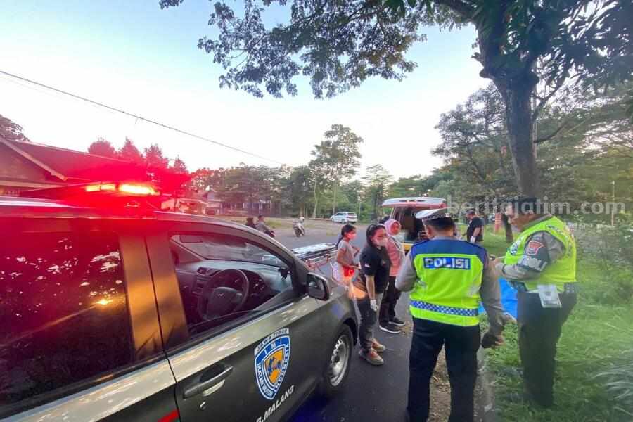 Alami Laka Tunggal di Jalibar, Kades Glanggang Malang Meninggal Dunia Foto Berita Jatim