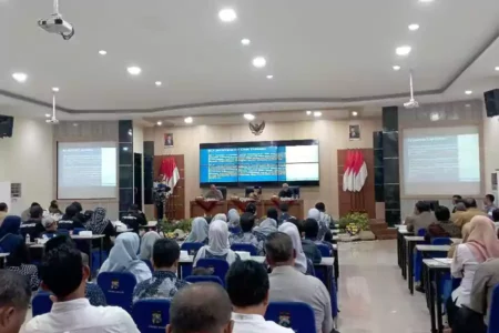 Dialog Renovasi Pintu 13 Stadion Kanjuruhan Kabupaten Malang di Aula Polres Malang.