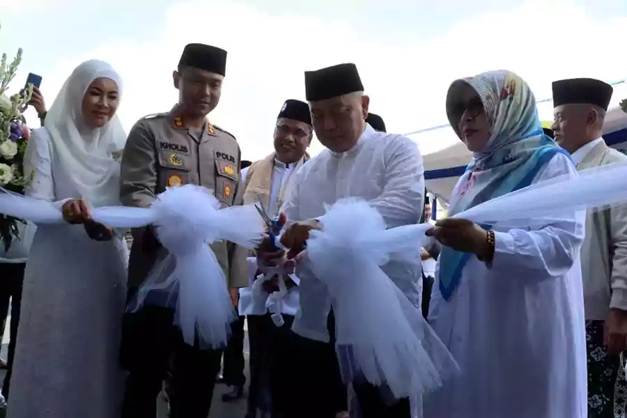 Kapolres Malang Resmikan Masjid Al Ajmi di Satpas SIM Prototipe.