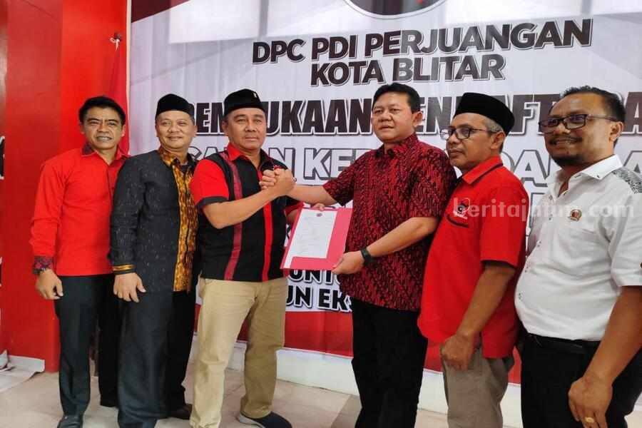 Perebutan Rekomendasi Calon Wali Kota Blitar di PDIP Sengit! Foto Berita Jatim