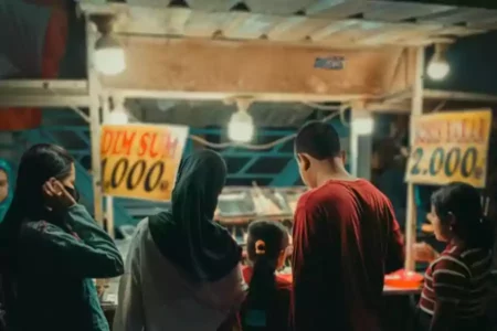 Pasar Malam Korem yang ada di Surabaya. (Instagram/masdito_)
