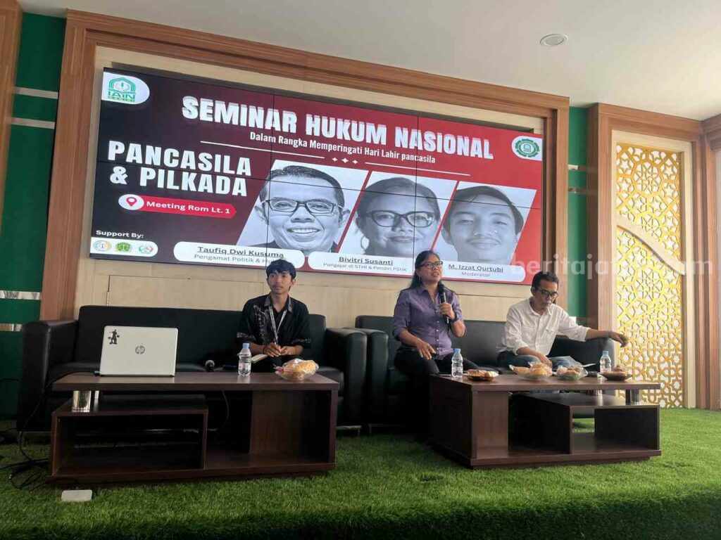 Seminar Hukum Nasional IAIN Kediri.