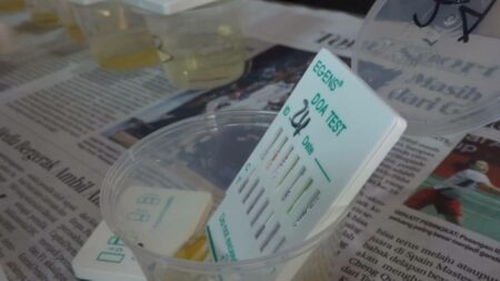 Kepala Dinas dan Camat di Tulungagung Tes Urine, Hasilnya Begini