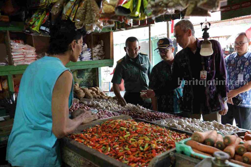 Satgas Ketahanan Pangan Kota Kediri Cek Stok dan Harga Komoditas Jelang Hari Raya Kurban