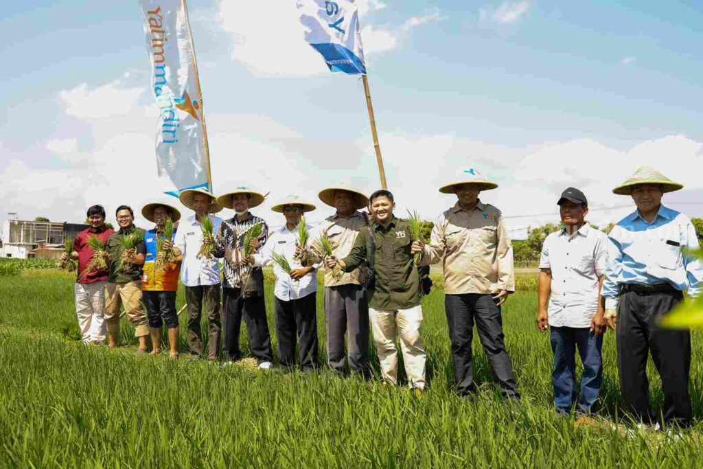 Pemkot Kediri Dukung Program Yatim Mandiri Berdayakan Petani Lokal di Kelurahan Pojok.