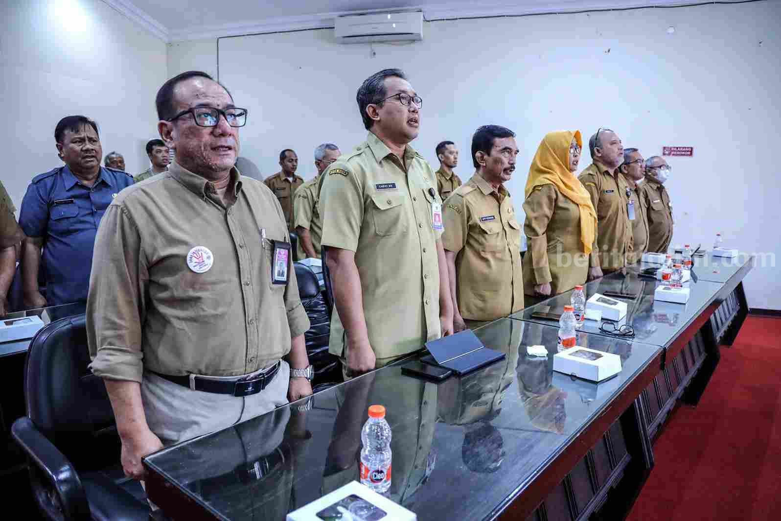 Sekda Kota Kediri Jelaskan Pengajuan Raperda RPJPD 2024-2045.