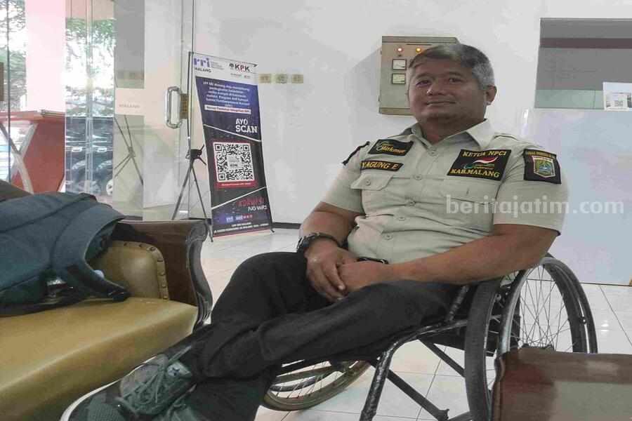 Atlet Difabel Malang Ikuti Peparprov Jatim Biaya Sendiri