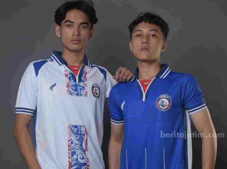Motif Dibalik Jersey Pra Musim Arema FC