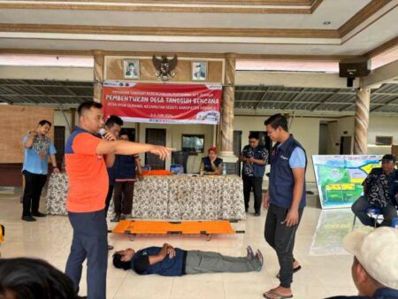 Pertamina Bentuk Desa Tangguh Bencana ke-3 di Sidoarjo