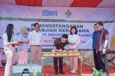 BRI dan BISI Bersinergi Tingkatkan Produktivitas Pertanian di Mojokerto BRI