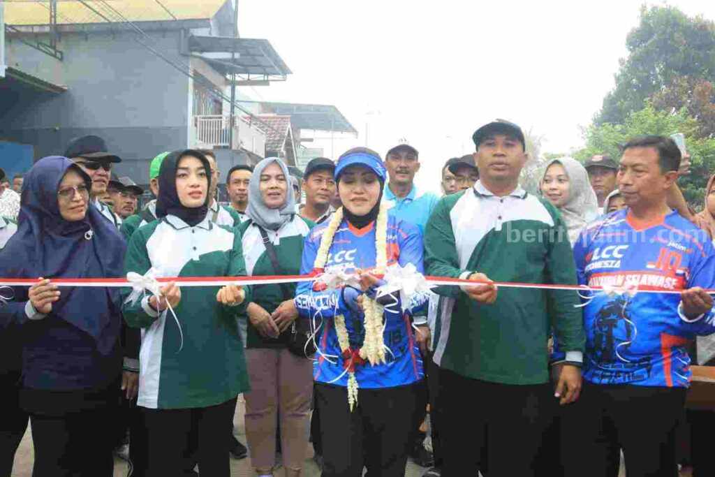 Bupati Mojokerto Apresiasi Jalan Cor Dimanfaatkan Jadi CFD