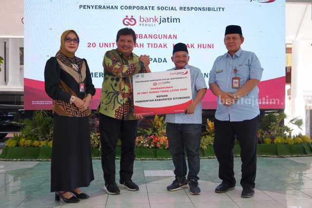 Bank Jatim Wujudkan Mimpi Rumah Layak Huni Bagi Masyarakat Situbondo