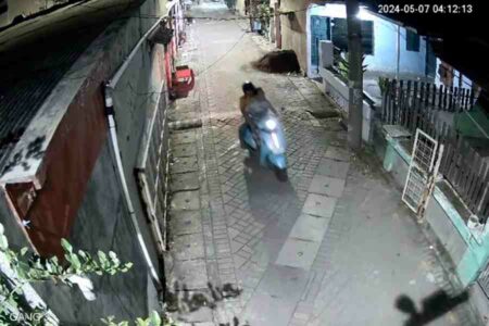 Bandit Curanmor Satroni Sukolilo Surabaya, Motor Mahasiswa Raib foto beritajatim