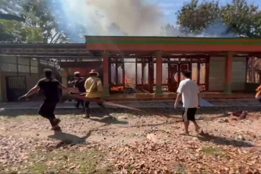 Kebakaran Ngawi