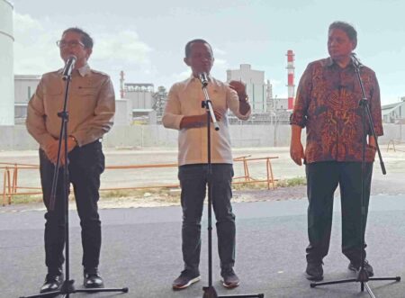 2 Menteri Bersamaan Resmikan Operasional Smelter Freeport Indonesia Gresik Freeport