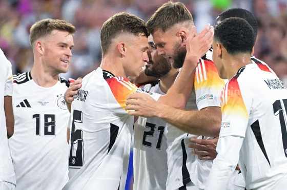 Jerman selaku tuan rumah, akan berhadapan dengan Hungaria di Mercedes-Benz Arena, Stuttgart pada Rabu (19/6/2024) malam pukul 23.00 WIB. Foto: UEFA