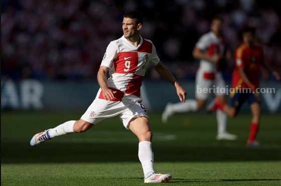 Andrej Kramaric menjadi andalan lini depan Kroasia saat berhadapan dengan Albania pada Rabu (19/6/2024) malam pukul 20.00 WIB. Foto: UEFA