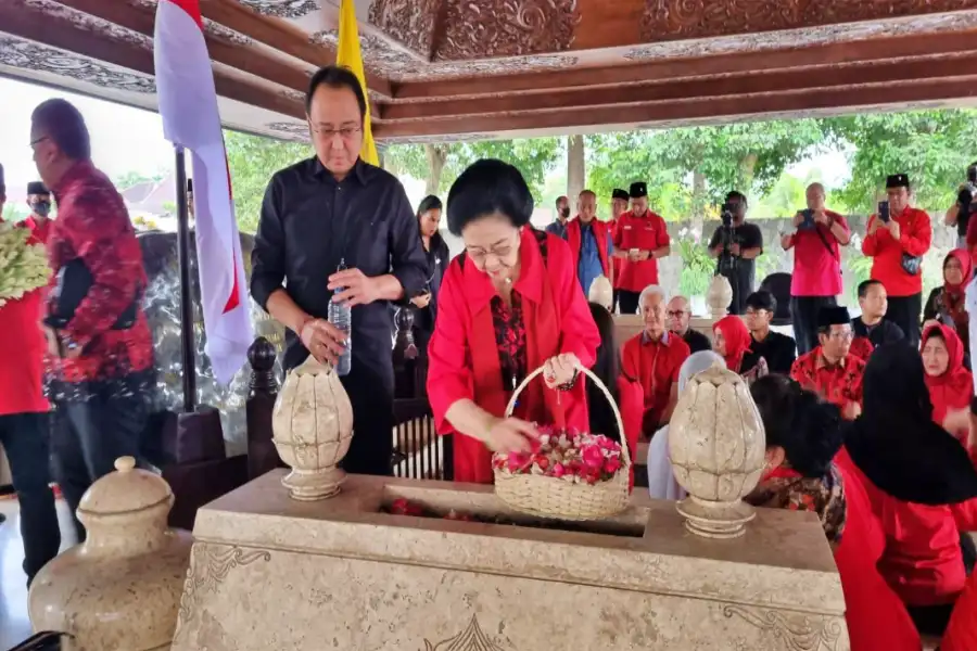 Megawati di Blitar