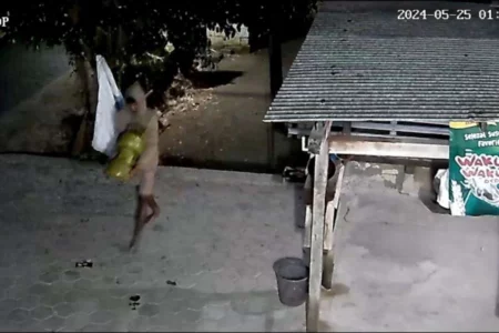 Remaja Ngawi Ini Curi Tabung Elpiji 15 Kali, Terekam CCTV