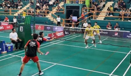 PB Jaya Raya saat menngikuti turnamen Piala Gubernur Jatim di Kota Surabaya.