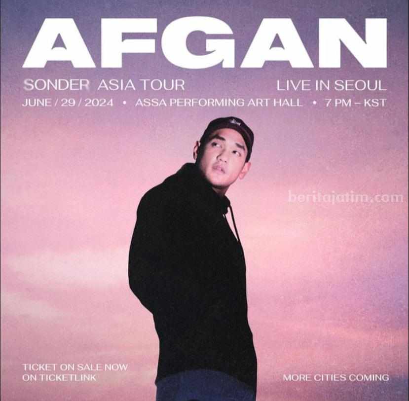 Afgan Gelar Konser Pertama di Korsel ‘2024 LIVE IN SEOUL AFGAN CONCERT’