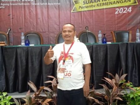 Pilkada Kota Kediri, Projo Minta Solidkan Kembali KIM: Biar Linear! Ketua Dewan Pimpinan Cabang (DPC) Projo Kota Kediri Bambang Puraswidianto.