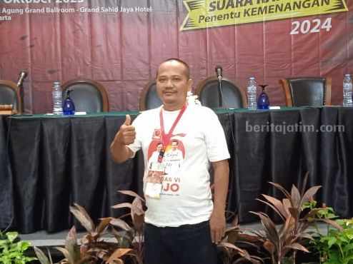 Ketua Dewan Pimpinan Cabang (DPC) Projo Kota Kediri Bambang Puraswidianto.
