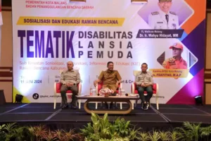 Pentingnya Pahami Resiko Bencana Bagi Kelompok Rentan di Kota Malang Sosialisasi dan Edukasi Rawan Bencana Tematik oleh Pemkot Malang.