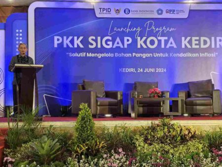 Kepala Perwakilan Bank Indonesia Kediri, Moch. Choirur Rofiq .